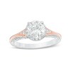 Thumbnail Image 1 of Previously Owned - 1-1/4 CT. T.W. Diamond Frame Engagement Ring in 14K Two-Tone Gold