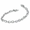 Thumbnail Image 2 of Previously Owned - 1/2 CT. T.W. Diamond Fashion Bracelet in 10K White Gold