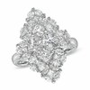 Thumbnail Image 1 of Previously Owned - 2-1/2 CT. T.W. Composite Marquise Diamond Ring in 14K White Gold