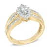 Thumbnail Image 2 of Previously Owned - 1 CT. T.W. Marquise Diamond Frame Engagement Ring in 10K Gold