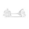 Thumbnail Image 1 of Previously Owned - 3/4 CT. T.W. Diamond Solitaire Earrings in 14K White Gold (I/I2)