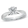 Thumbnail Image 1 of Previously Owned - Celebration Ideal 1 CT. Diamond Solitaire Engagement Ring in 14K White Gold (J/I1)