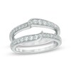 Thumbnail Image 1 of Previously Owned - 1/2 CT. T.W. Diamond Swirl Solitaire Enhancer in 14K White Gold