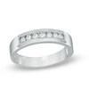 Thumbnail Image 1 of Previously Owned - 1/4 CT. T.W. Diamond Wedding Band in 10K White Gold