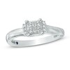 Thumbnail Image 1 of Previously Owned - Cherished Promise Collection™ 1/5 CT. T.W. Quad Princess-Cut Diamond Promise Ring in 10K White Gold