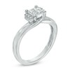 Thumbnail Image 2 of Previously Owned - Cherished Promise Collection™ 1/5 CT. T.W. Quad Princess-Cut Diamond Promise Ring in 10K White Gold