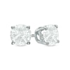 Thumbnail Image 1 of Previously Owned - 1 CT. T.W. Diamond Solitaire Stud Earrings in 14K White Gold
