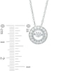 Thumbnail Image 2 of Previously Owned - 1/2 CT. T.W. Diamond Vintage-Style Circle Pendant in 14K White Gold