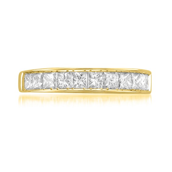 Previously Owned - 1 CT. T.w. Princess-Cut Diamond Anniversary Band in 14K Gold
