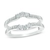 Thumbnail Image 1 of Previously Owned - 1/3 CT. T.W. Diamond Frame Solitaire Enhancer in 10K White Gold