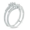 Thumbnail Image 2 of Previously Owned - 1/3 CT. T.W. Diamond Frame Solitaire Enhancer in 10K White Gold