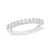 Thumbnail Image 1 of Previously Owned - 1/2 CT. T.W. Princess-Cut Diamond Anniversary Band in 10K White Gold