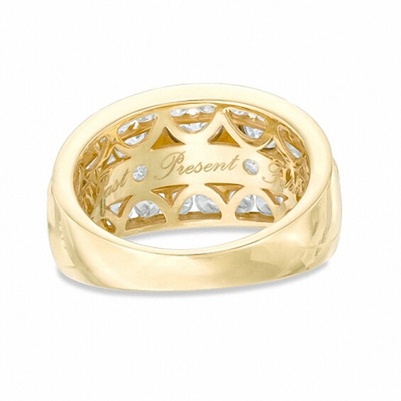 Previously Owned - 3 CT. T.w. Past Present FutureÂ® Diamond Three Stone Ring in 14K Gold