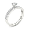 Thumbnail Image 1 of Previously Owned - 3/4 CT. T.W. Diamond Bridal Set in 14K White Gold