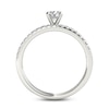 Thumbnail Image 2 of Previously Owned - 3/4 CT. T.W. Diamond Bridal Set in 14K White Gold