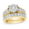 Thumbnail Image 1 of Previously Owned - 1/2 CT. T.W. Diamond Frame Bridal Set in 10K Gold