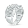 Thumbnail Image 2 of Previously Owned - 2-1/2 CT. T.W. Diamond Multi-Row Ring in 10K White Gold