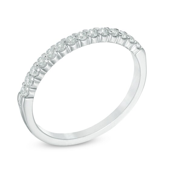 Previously Owned - 1/4 CT. T.w. Diamond Anniversary Band in 14K White Gold
