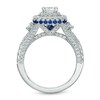 Thumbnail Image 3 of Previously Owned - Vera Wang Love Collection 1-1/3 CT. T.W. Princess-Cut Diamond Engagement Ring in 14K White Gold