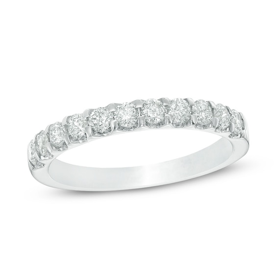 Previously Owned - 5/8 CT. T.w. Diamond Band in 10K White Gold