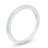 Thumbnail Image 2 of Previously Owned - 1/6 CT. T.W. Diamond Wedding Band in 10K White Gold