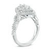 Thumbnail Image 2 of Previously Owned - Vera Wang Love Collection 1-1/3 CT. T.W. Marquise Diamond Twist Engagement Ring in 14K White Gold
