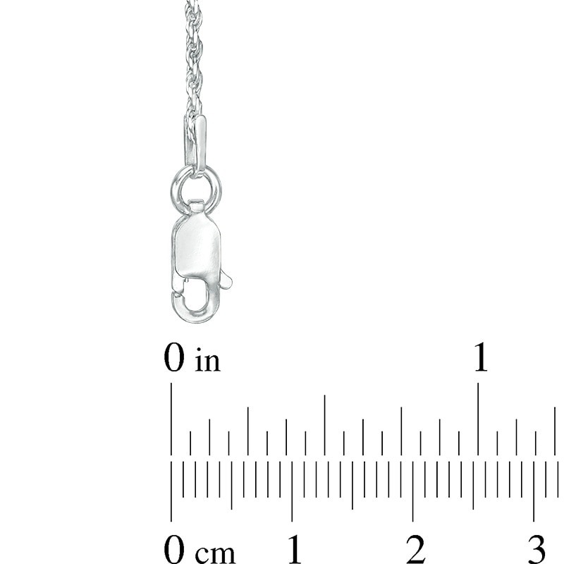 Main Image 2 of Previously Owned - 1.3mm Rope Chain Necklace in Sterling Silver - 20"