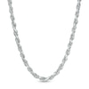 Thumbnail Image 1 of Previously Owned - 2.2mm Rope Chain Necklace in Sterling Silver - 24"