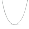 Thumbnail Image 1 of Previously Owned - 0.9mm Box Chain Necklace in Sterling Silver - 22"
