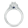 Thumbnail Image 3 of Previously Owned - Vera Wang Love Collection 5/8 CT. T.W. Princess-Cut Diamond Engagement Ring in 14K White Gold