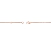 Thumbnail Image 2 of Previously Owned - 1/6 CT. T.W. Diamond Five Stone Station Bracelet in 10K Rose Gold - 7.5"