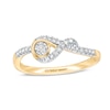 Thumbnail Image 1 of Previously Owned - Interwoven™ 1/10 CT. T.W. Diamond Ring in 10K Gold
