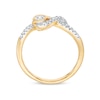 Thumbnail Image 2 of Previously Owned - Interwoven™ 1/10 CT. T.W. Diamond Ring in 10K Gold