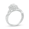Thumbnail Image 2 of Previously Owned - 1 CT. T.W. Pear-Shaped Diamond Double Frame Twist Engagement Ring in 14K White Gold