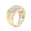 Thumbnail Image 2 of Previously Owned - 2-1/2 CT. T.W. Diamond Vertical Multi-Row Ring in 14K Gold