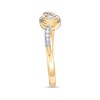Thumbnail Image 3 of Previously Owned - Interwoven™ 1/10 CT. T.W. Diamond Ring in 10K Gold