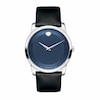Thumbnail Image 1 of Previously Owned - Men's Movado Museum® Classic Strap Watch with Blue Dial (Model: 0606610)