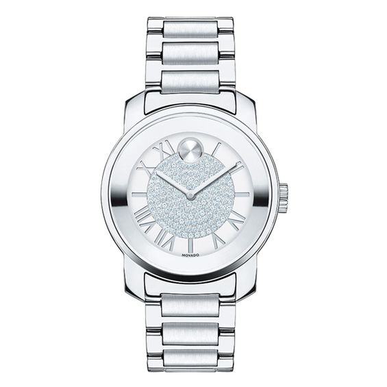 Previously Owned - Ladies' Movado BoldÂ® Luxe Crystal Watch with Mirror Dial (Model: 3600254)