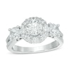 Thumbnail Image 1 of Previously Owned - Love's Destiny by Peoples 2 CT. T.W. Diamond Three Stone Engagement Ring in 14K White Gold (I/SI2)