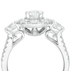 Thumbnail Image 3 of Previously Owned - Love's Destiny by Peoples 2 CT. T.W. Diamond Three Stone Engagement Ring in 14K White Gold (I/SI2)