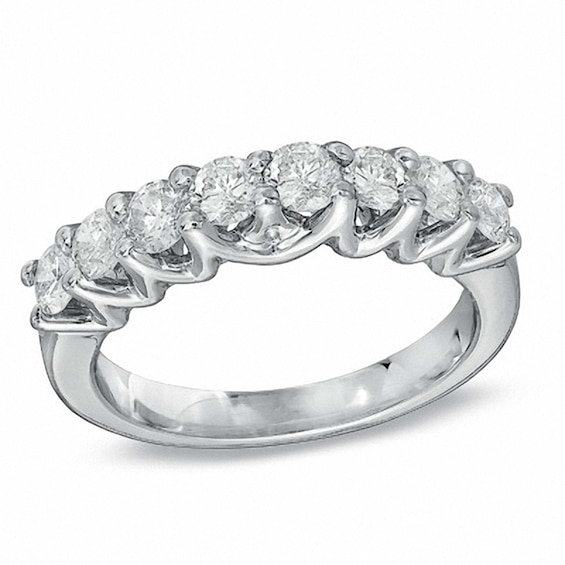 Previously Owned 4 CT. T.w. Diamond Soldered Bridal Set in 14K White Gold