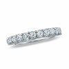 Thumbnail Image 1 of Previously Owned - 1/6 CT. T.W. Diamond Anniversary Band in 14K White Gold