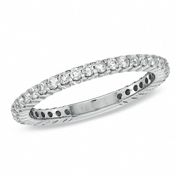Previously Owned - 1/2 CT. T.w. Diamond Eternity Anniversary Band in 14K White Gold