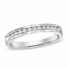 Thumbnail Image 0 of Previously Owned - 1/4 CT. T.W. Diamond Anniversary Band in 14K White Gold