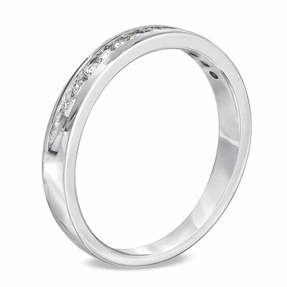 Previously Owned - 1/4 CT. T.w. Diamond Anniversary Band in 14K White Gold
