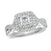 Thumbnail Image 1 of Previously Owned - Celebration Ideal 1  CT. T.W. Princess-Cut Diamond Engagement Ring in 14K White Gold (I/I1)