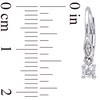Thumbnail Image 2 of Previously Owned - 1/4 CT. T.W. Diamond Drop Earrings in 10K White Gold