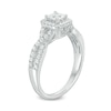 Thumbnail Image 2 of Previously Owned - Celebration Ideal 3/4 CT. T.W. Princess-Cut Diamond Frame Engagement Ring in 14K White Gold (I/I1)