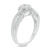 Thumbnail Image 2 of Previously Owned - 1/3 CT. T.W. Composite Diamond Bypass Promise Ring in 10K White Gold