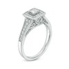 Thumbnail Image 2 of Previously Owned - 3/8 CT. T.W. Princess-Cut Diamond Frame Engagement Ring in 10K White Gold